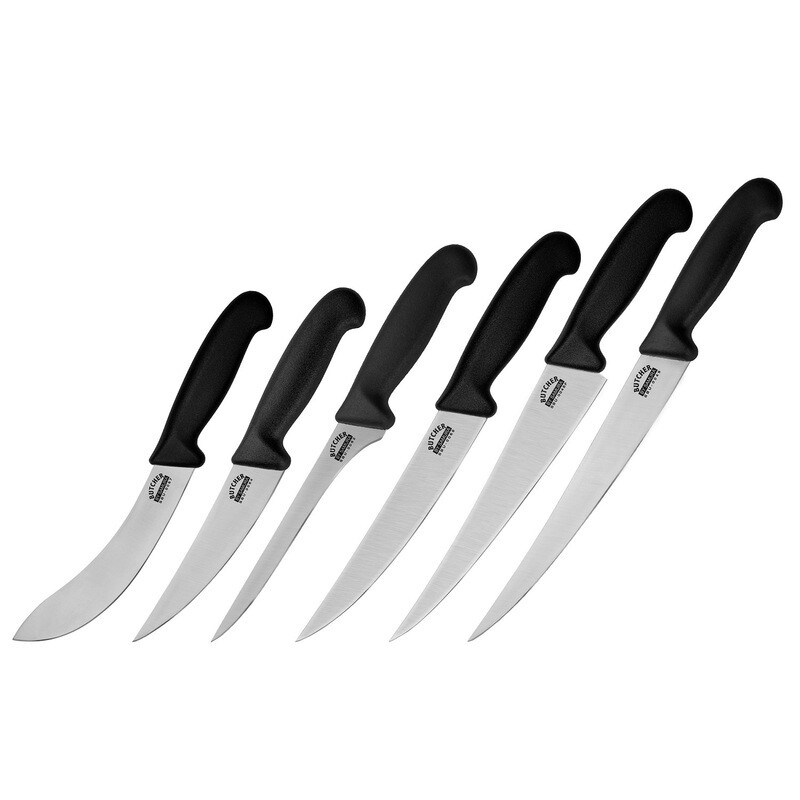Samura Butcher დანების ნაკრები (6 დანა და ჩანთა)