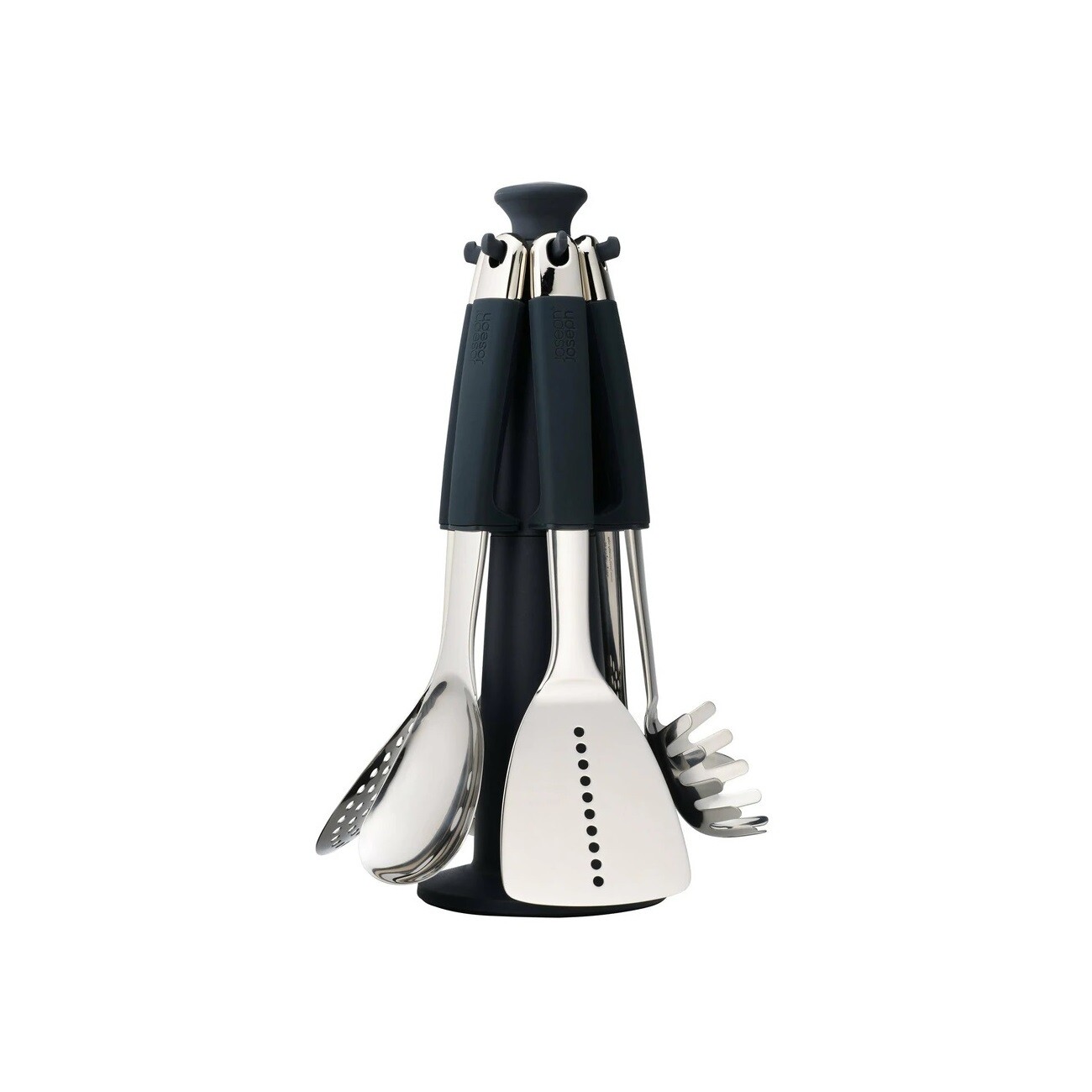 Elevate™ Carousel სამზარეულოს ნაკრები, 6 ნაჭერი + სტენდი, უჟანგავი ფოლადი