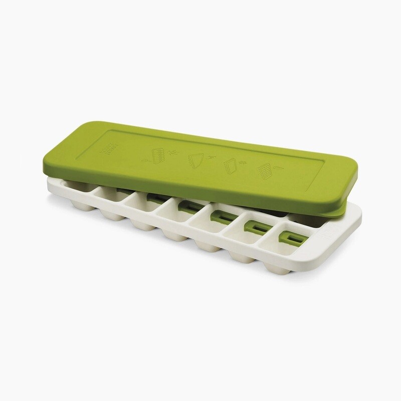 QuickSnap™ Plus ყინულის კონტეინერი, თეთრი/მწვანე