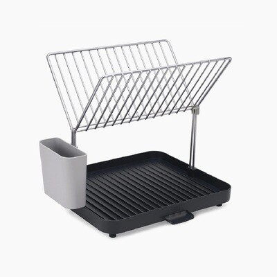 Y-Rack™ 2-სართულიანი ჭურჭლის საშრობი, რუხი