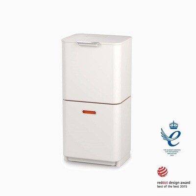 Totem Max Waste &amp; Recycling Bin, თეთრი, 60ლ.