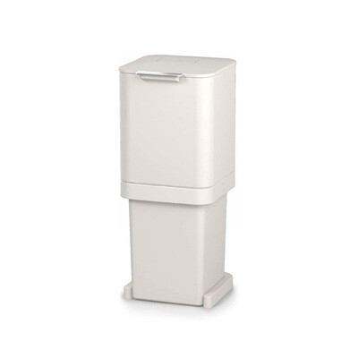 Totem Pop Waste &amp; Recycling Bin, ქვისფერი, 40ლ.