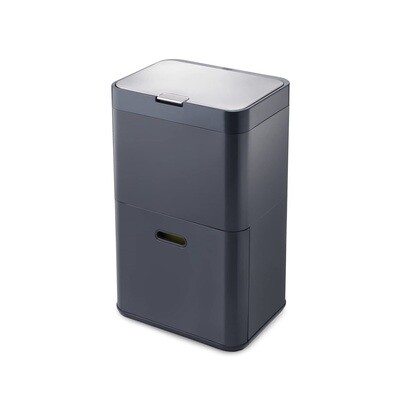 Totem Waste &amp; Recycling Bin, ანტრაციტი, 48ლ.