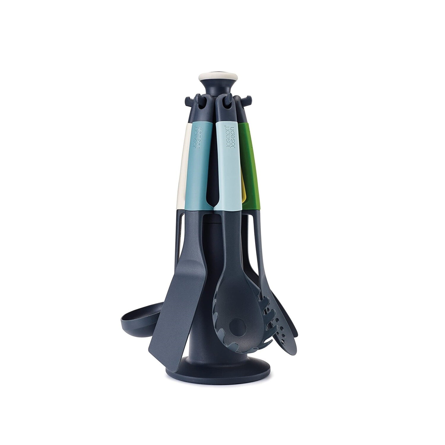 Elevate™ Carousel სამზარეულოს ნაკრები, 6 ნაჭერი + სტენდი, ოპალი