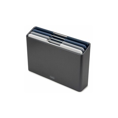 Folio™ საჭრელი დაფების ნაკრები სტანდარტული ზომის, 4 ნაჭერი, შავი Folio™ საჭრელი დაფების ნაკრები სტანდარტული ზომის, 4 ნაჭერი, შავი