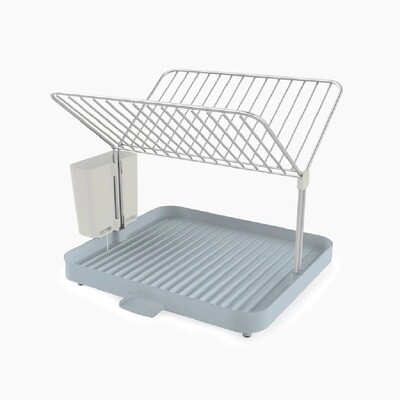 Y-Rack™ 2-სართულიანი ჭურჭლის საშრობი, ცისფერი