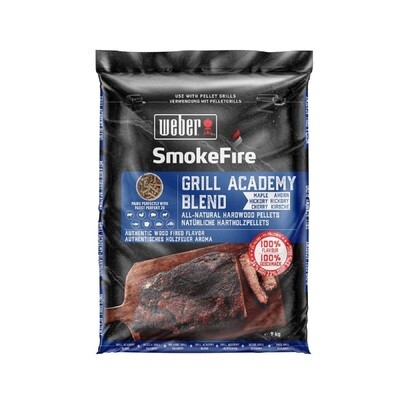 ხის პელეტები, Grill Academy Blend, 9კგ.