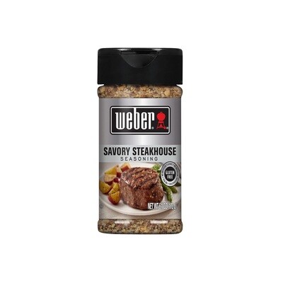Weber Savory Steakhouse Seasoning 173გრ.