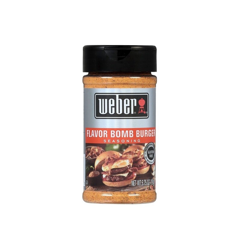 Weber Flavor Bomb Burger Seasoning 191გრ.