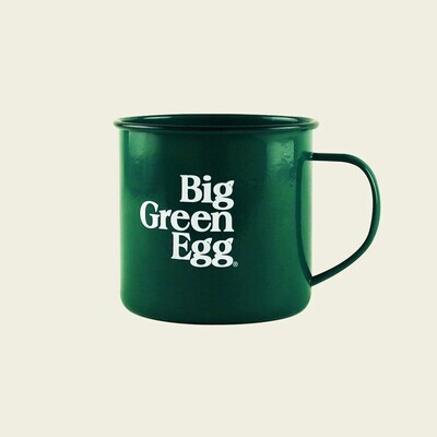 Big Green Egg ემალირებული ჭიქა