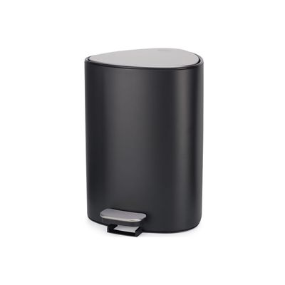 EasyStore™ აბაზანის ნაგვის ურნა, 5ლ., მქრქალი შავი