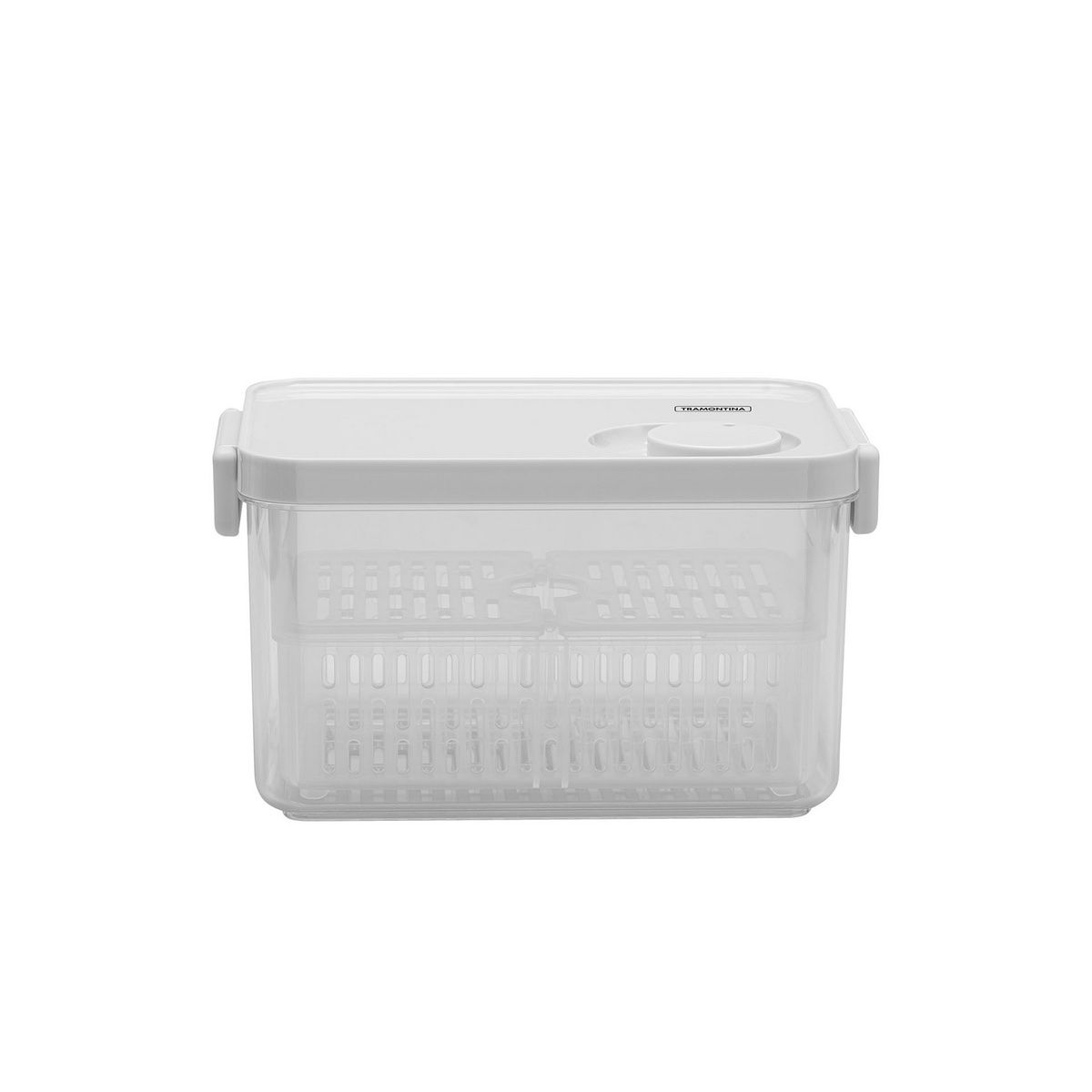 პლასტმასის კონტეინერი თავსახურით 6,2ლ