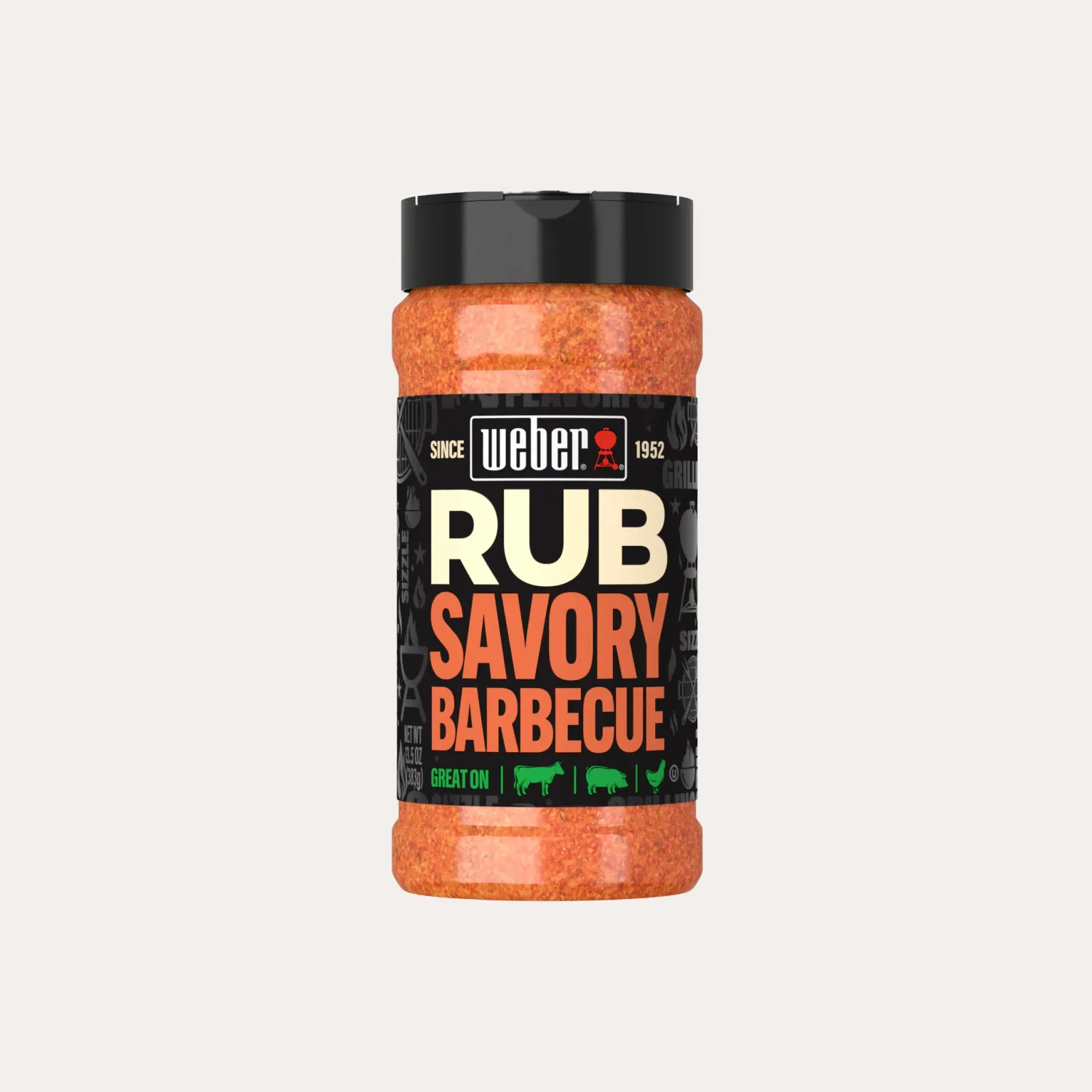 Weber® Savory Barbeque – არომატული ბარბექიუს მშრალი სანელებელი