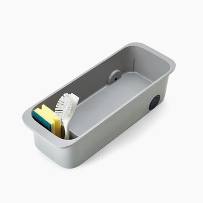 CupboardStore™ გორგოლაჭებიანი კონტეინერი-ორგანაიზერი, რუხი