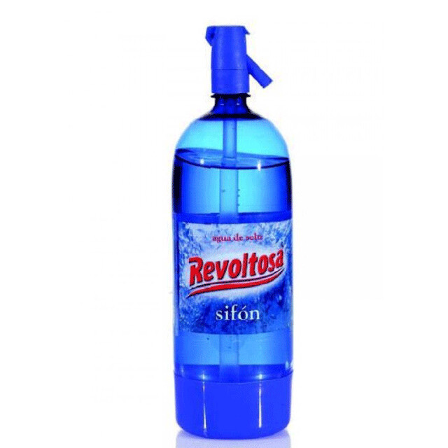 Agua con gas de sifon Revoltosa 1,5 litro