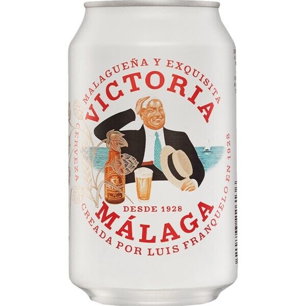 Cerveza Victoria lata 33 cl.