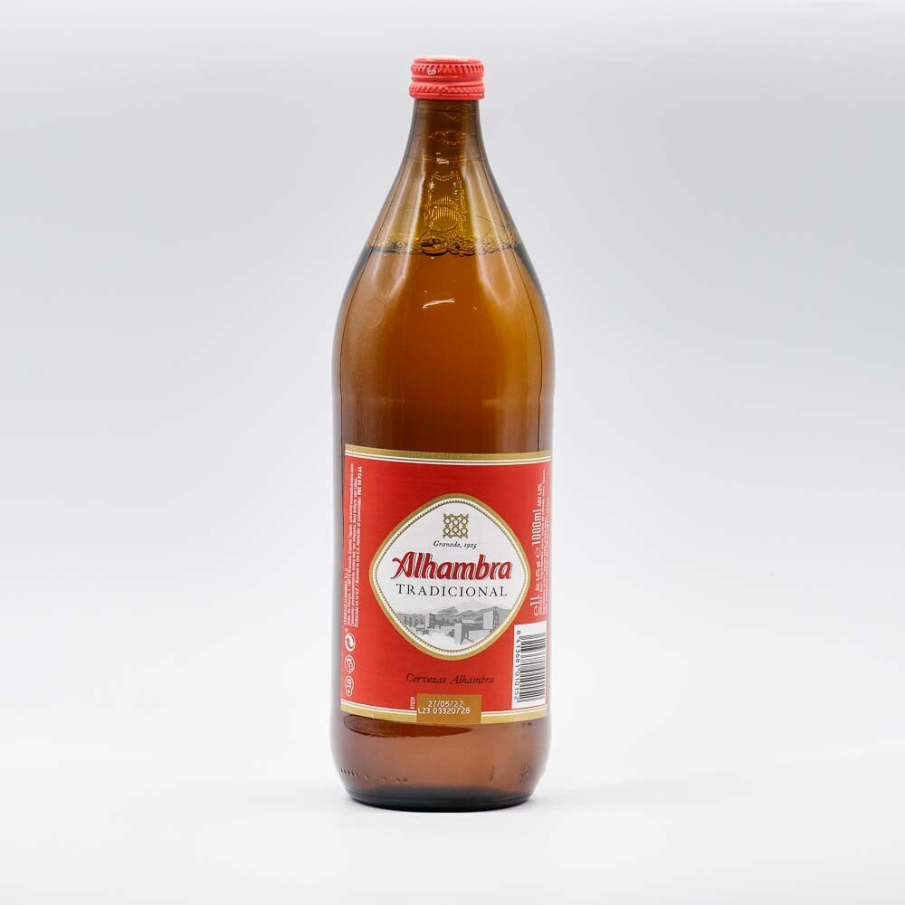 Cerveza Alhambra 1 litro