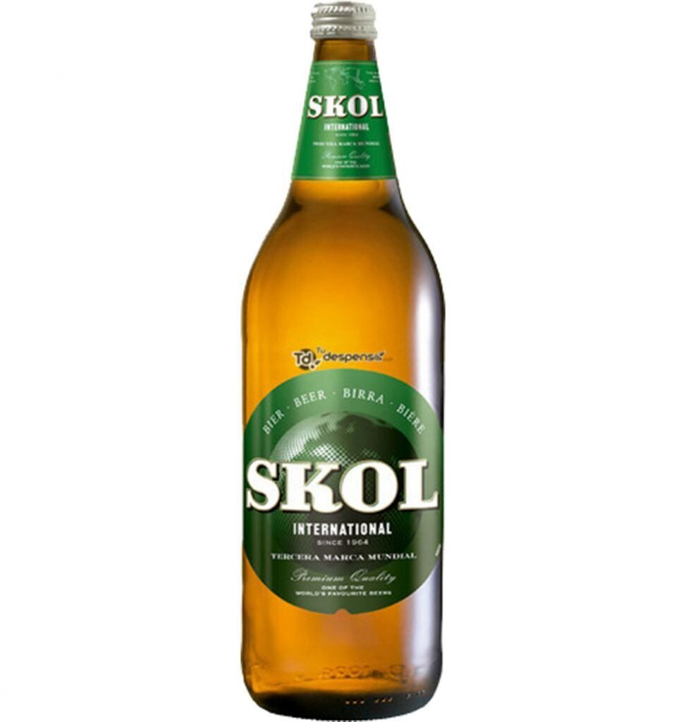 Cerveza Skol 1 litro