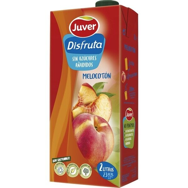 Zumo Juver Melocoton s/azucar 2 litros