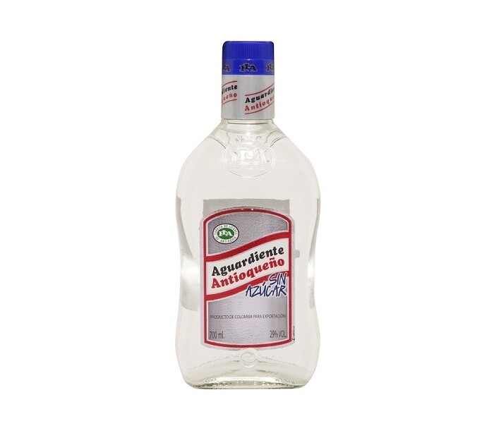 Aguardiente Antioqueño Sin Azúcar 70 ml.