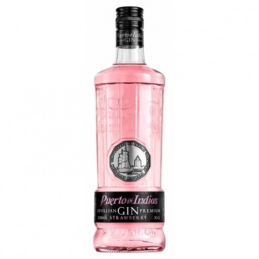 Ginebra Puerto de Indias Strawberry 70 ml.