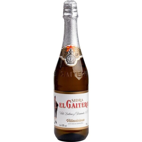 Sidra achampanada El Gaitero 75 ml.