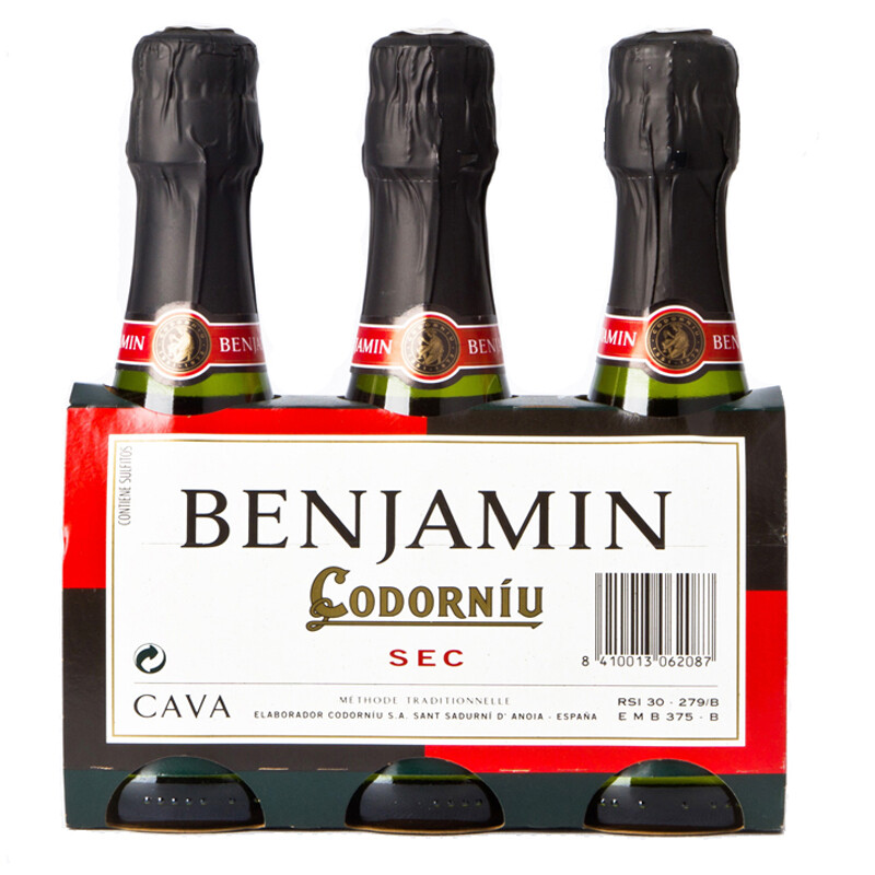 Cava Codorniu Benjamin x 3