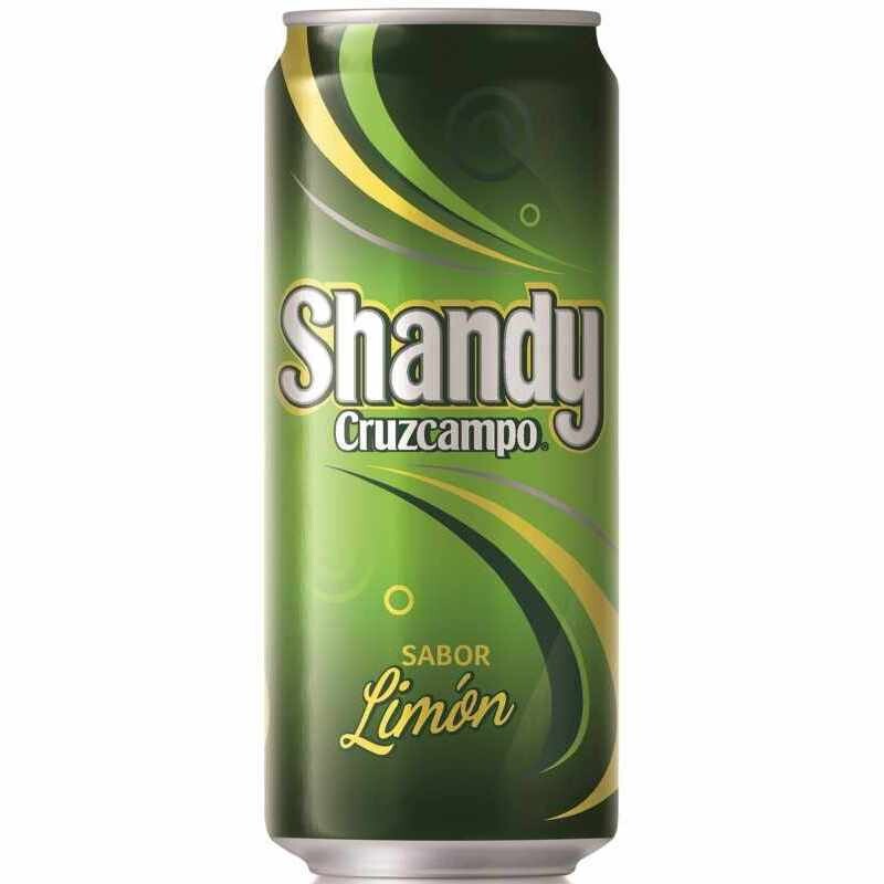 Cerveza Cruzcampo Shandy limon 33 ml.