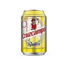 Cerveza Cruz Campo Radler limon 33 ml.