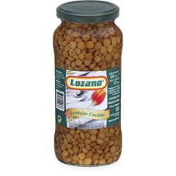 Lentejas Cocidas Lozano 560 g