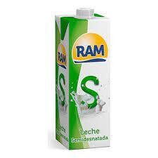 Leche Ram Semidesnatada brik 1 litro
