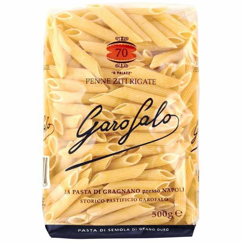 Pasta Penne Ziti Rigate Corta Garofalo 500 g