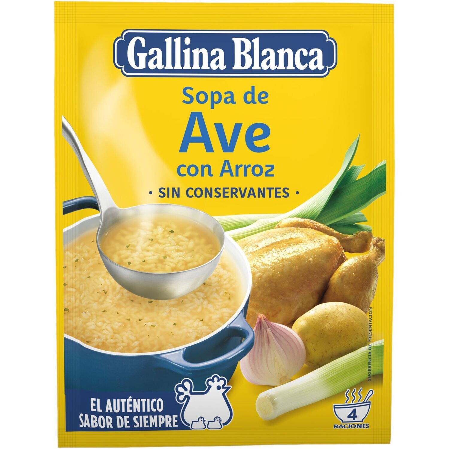 Gallina Blanca Sopa de Ave 72 gr