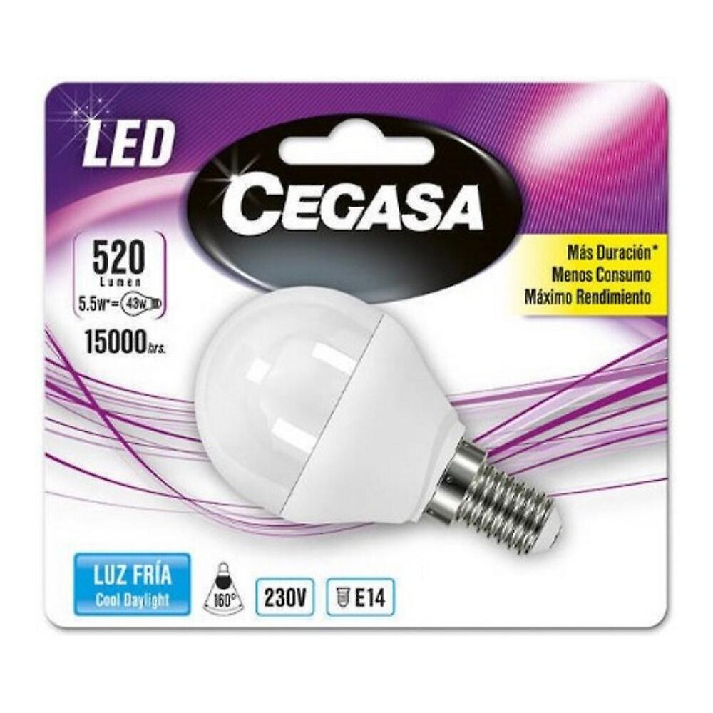 Cegasa Bombilla Led Esferica Calida