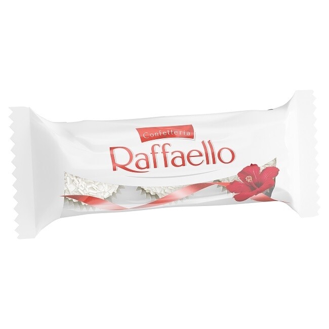 Bombon Ferrero Rocher Rafaello 3 unidades 30gr