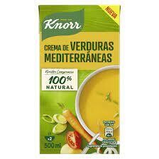 Knorr Crema de Verduras Mediterraneas brik 500 ml