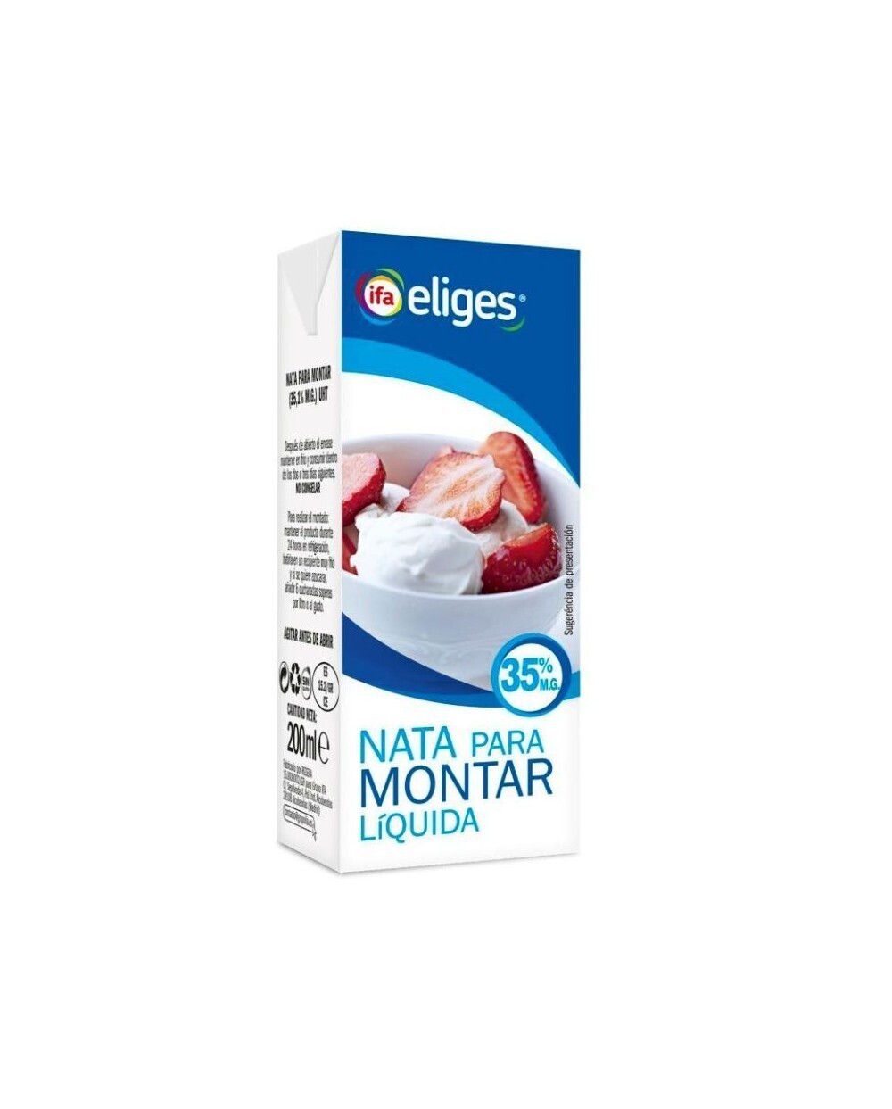 Nata para Montar Liquida IFA Eliges 200 ml.