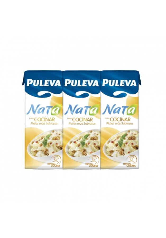 Nata para cocinar Puleva x 3 unidades de 200 ml