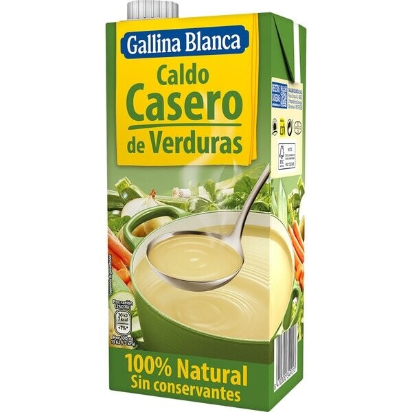 Caldo Casero de Verduras Gallina Blanca 1 litro