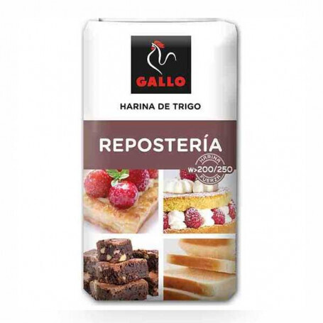 Harina de Trigo Reposteria Gallo 1 kilo