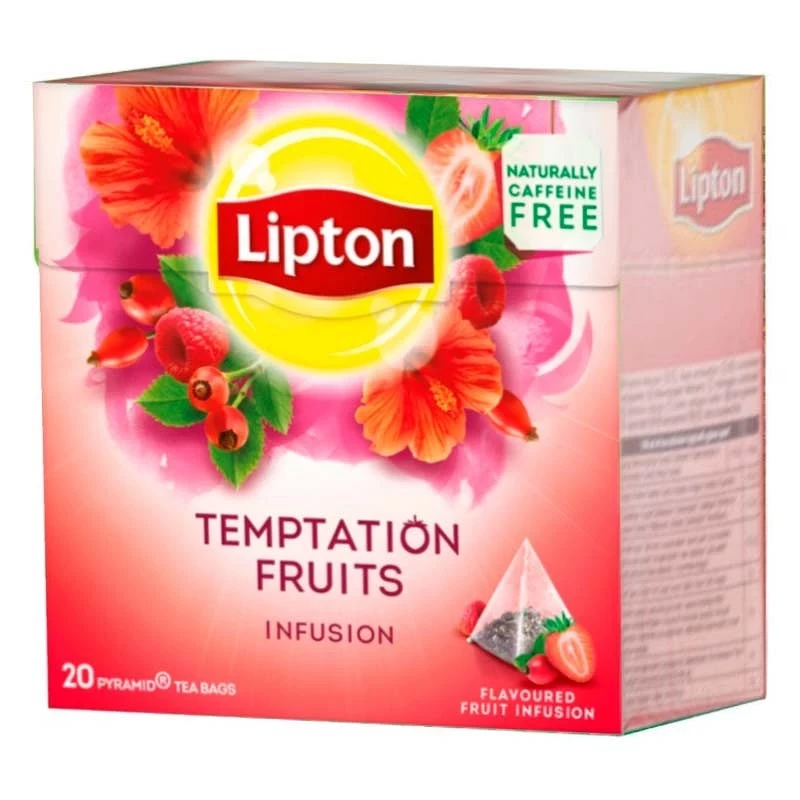 Infusión Temptation Fruits Lipton 20 uni.