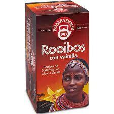 Rooibos con Vainilla 20 bolsitas Pompadour 40 gr.