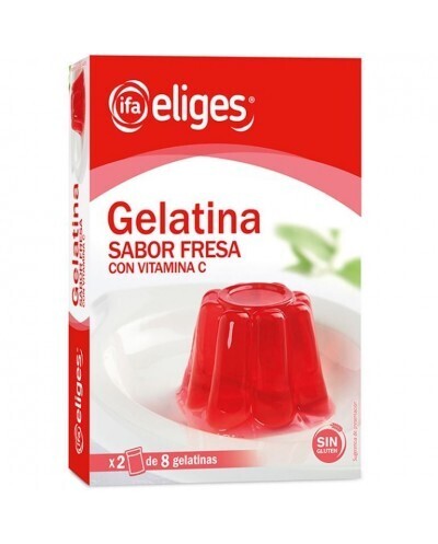 Gelatina IFA Eliges sabor Fresa 170 gr