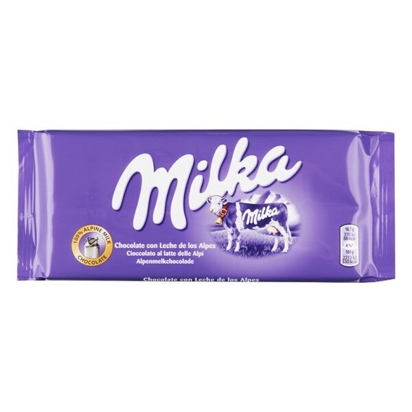 Chocolate con Leche Milka 125 gr