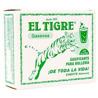 Gasificante para Bolleria El Tigre 8 sobres 39 gr