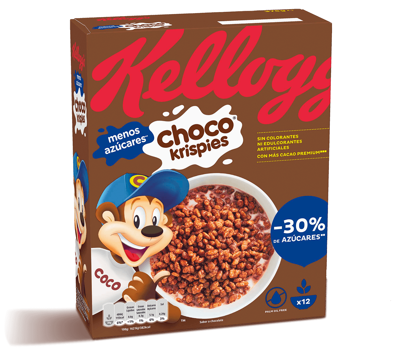 Cereal Kelloggs Choco Krispies 375 gr