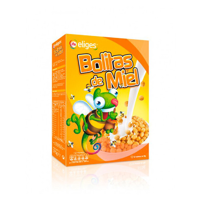 Cereal Bolitas de Miel IFA Eliges 500 gr