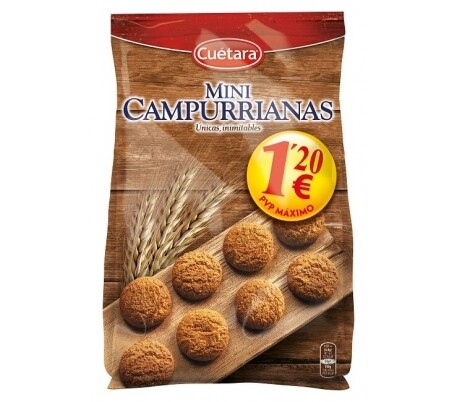 Galleta Cuetara Mini Campurrianas 280 gr