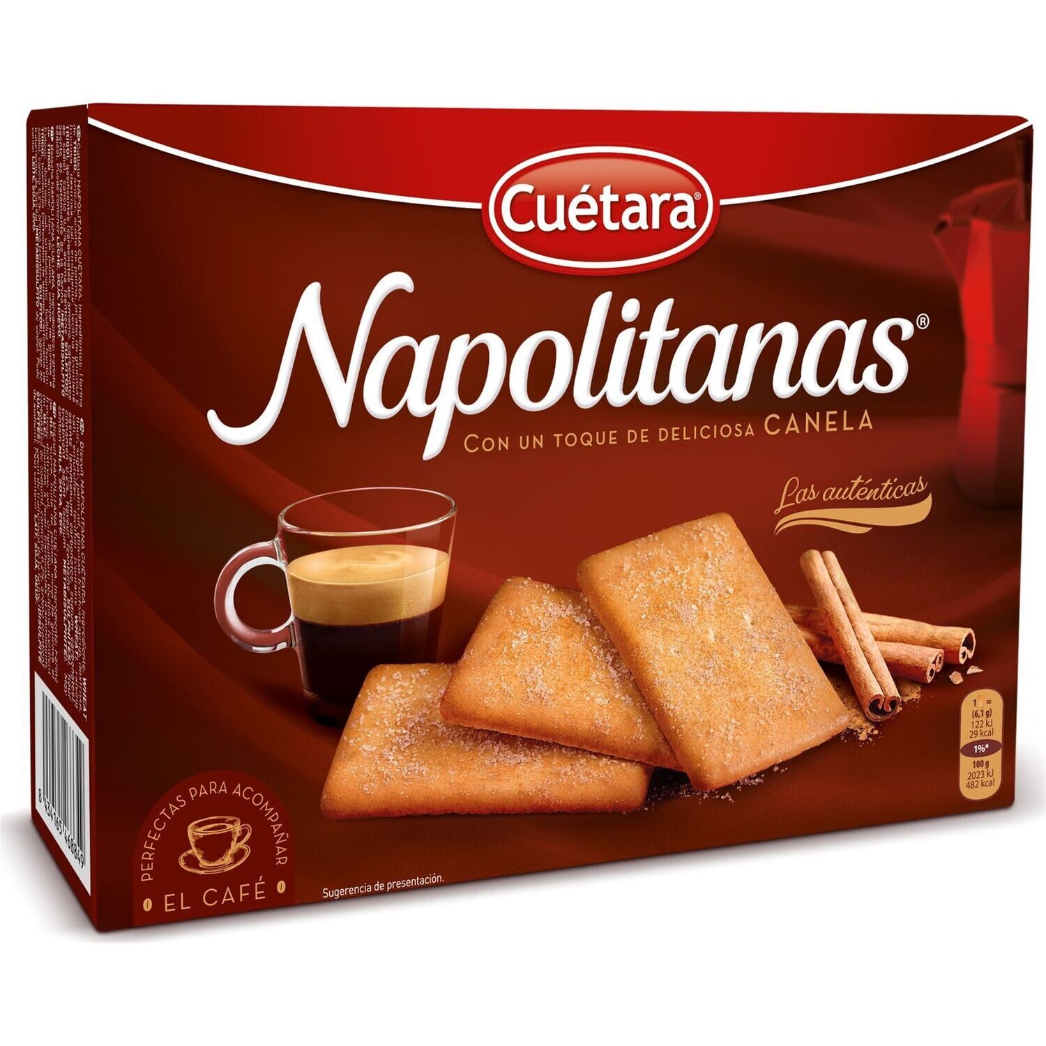 Galleta Cuetara Napolitana con Canela 500 gr