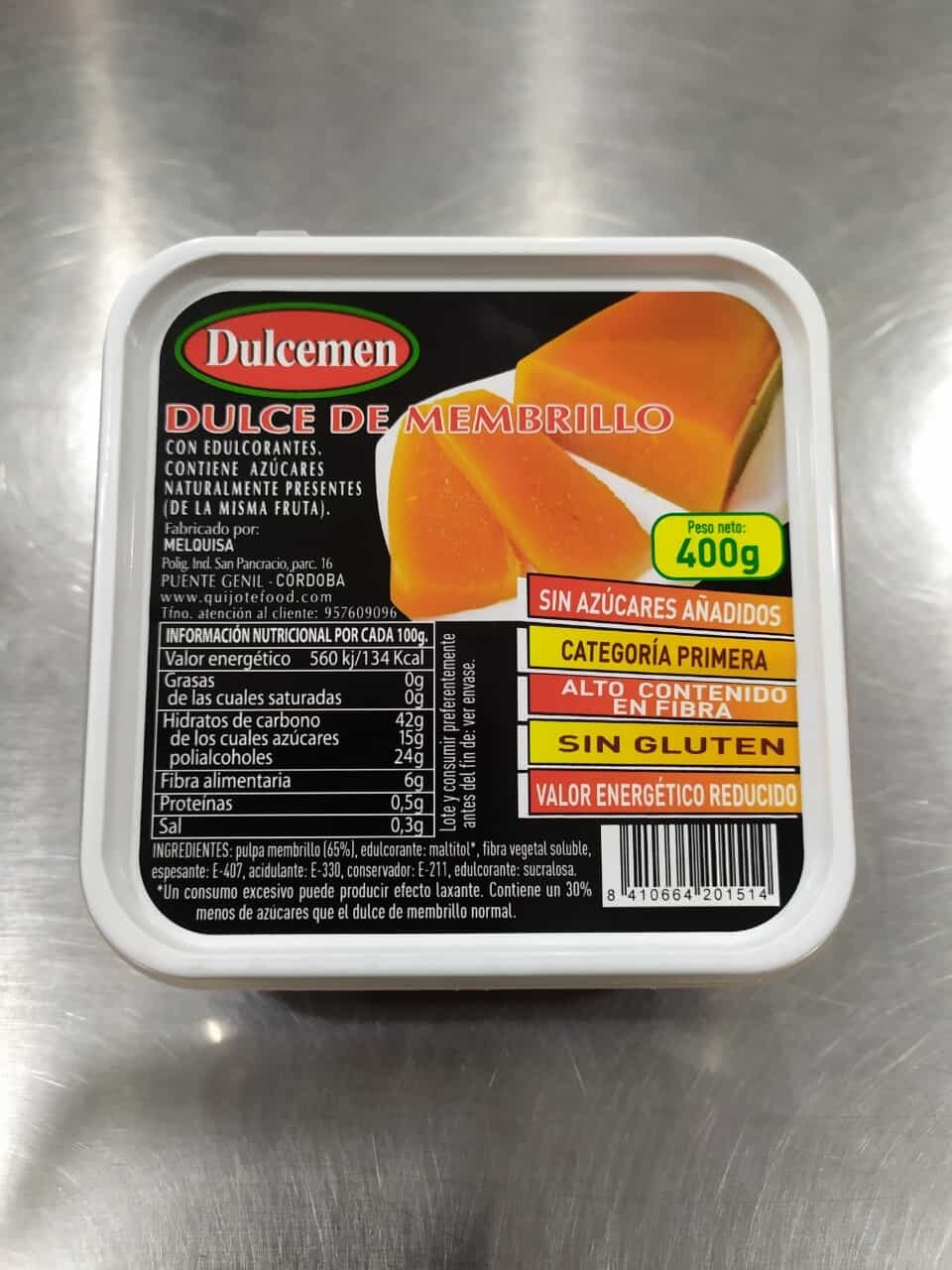 Dulce de Membrillo Dulcemen 400 gr